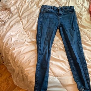 Topshop skinny jeans, size 30W